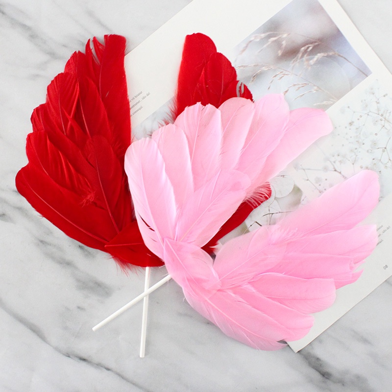 Que Gắn Trang Trí Bánh Kem Hình Cánh Thiên Thần