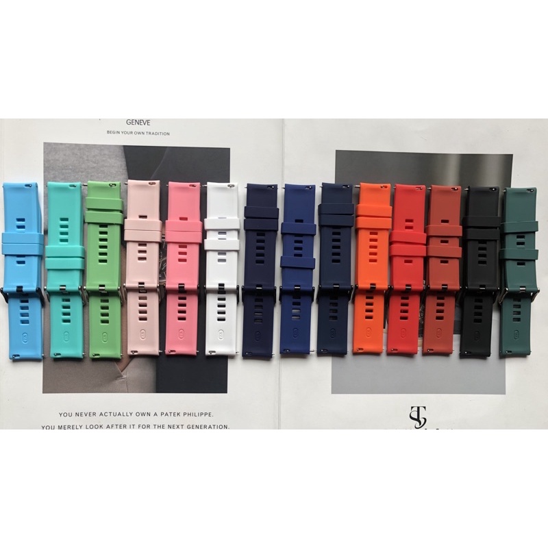 Dây Đeo Cao Su Thay Thế Cho Đồng Hồ Smartwatch Kiểu Dáng Dây Huawei In Logo Watch GT