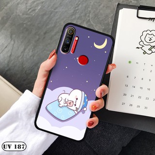 Ốp lưng nhám Realme C3 in hình