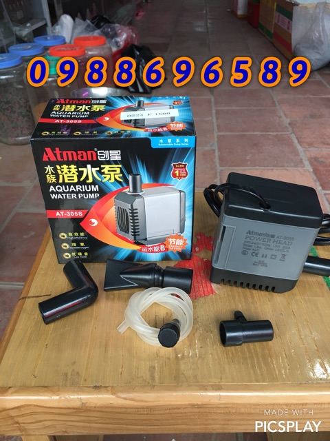 Máy bơm nước quạt điều hoà atman AT-305s