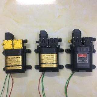 Máy bơm áp lực mini 12v đôi Sinleader [TẶNG KÈM DÂY LỌC, ĐẦU RA]