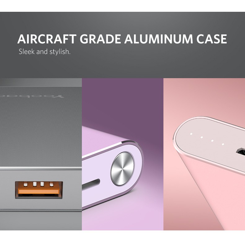Pin sạc dự phòng YOOBAO A1 10000mAh - Huco Việt Nam