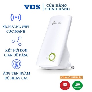 Bộ kích sóng wifi không dây TP-Link TL-WA854RE repeater mở rộng chuẩn N 300Mbps bảo hành 24 tháng-VDS SHOP