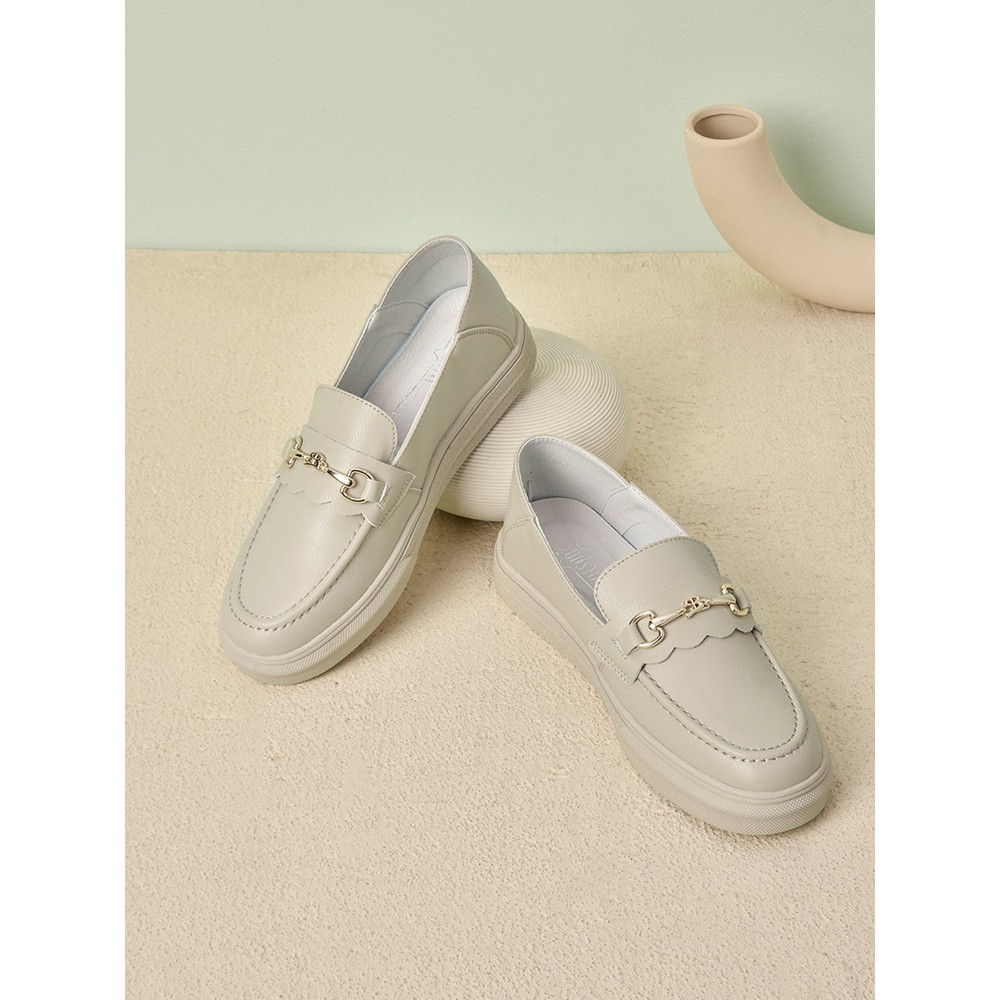 Giày slip-on Dusto đế cao su chống trượt cao 3cm (ORDER) | BigBuy360 - bigbuy360.vn