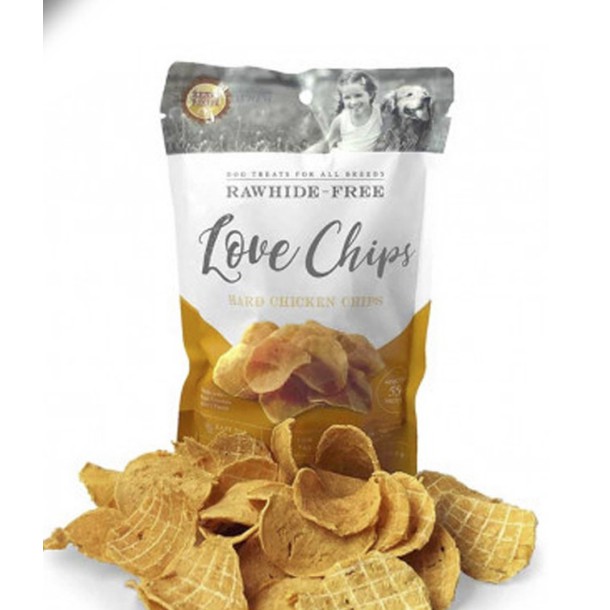 [BEST SELLER] KHOAI TÂY CHIÊN CHO CHÓ LÀM TỪ GÀ LOVE CHIPS 60G