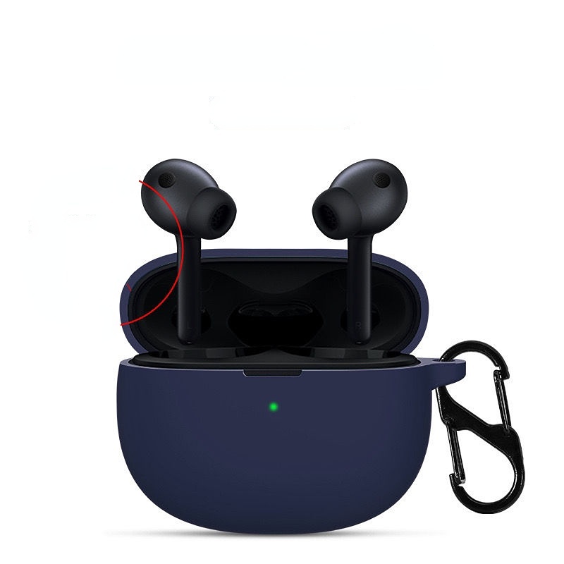Vỏ Bảo Vệ Hộp Sạc Tai Nghe Xiaomi buds 3 Mềm Màu Trơn