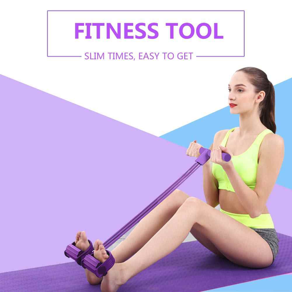 Dây Kéo Đàn Hồi 4 Ống Cao Su Tập Thể Dục - Dụng Cụ Tập Gym Tại Nhà Tập Toàn Thân Nâng Cao Sức Khỏe