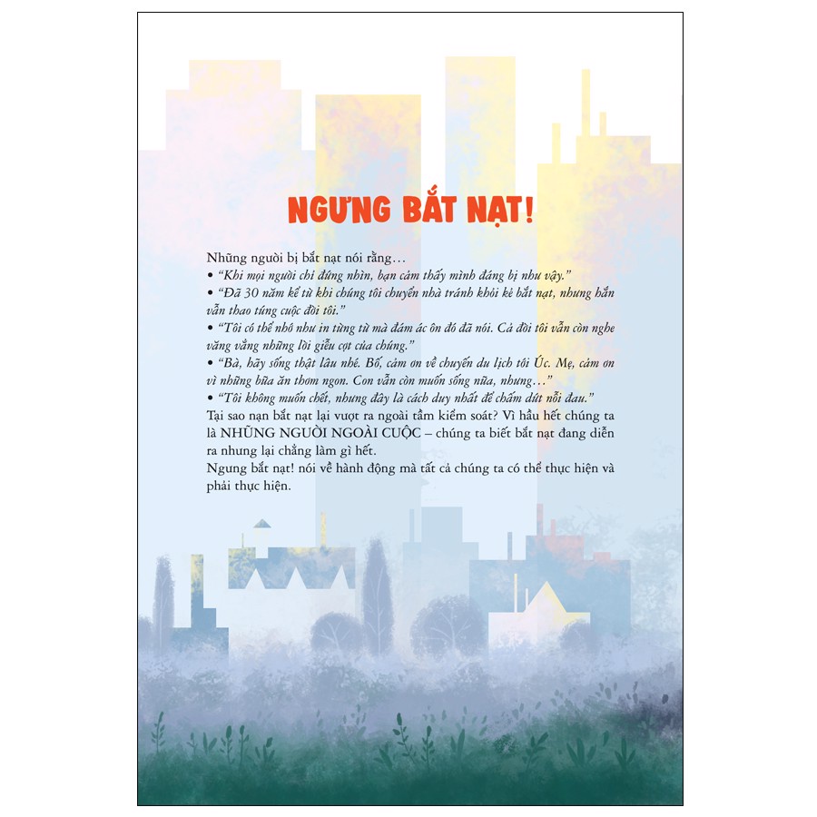 Sách: Ngưng Bắt Nạt TSMB
