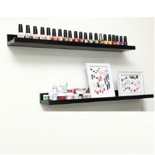 Kệ Treo Tường Trưng Bày Mỹ Phẩm Kệ Nail Cao Cấp Bộ 2 thanh dài 60cm