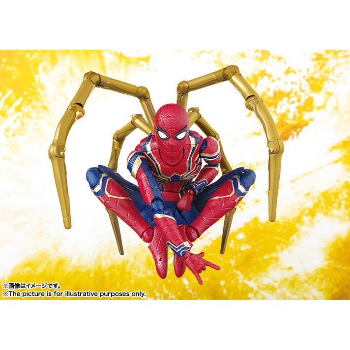 ♨◐∈Avengers 3 Infinity War SHF Iron Spider-Man Marvel Action Figure Toy