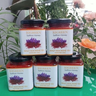 Nhụy hoa nghệ tây Negin saffron bahraman ngâm mật ong hoa cà phê