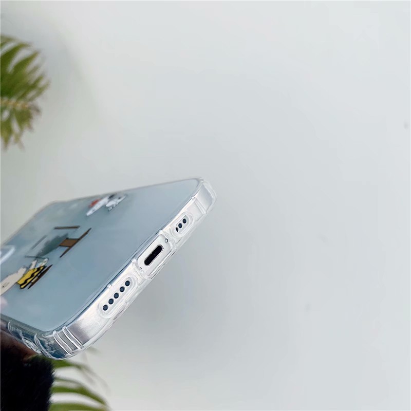 Ốp điện thoại họa tiết Snoopy thích hợp cho Iphone 12/13 Pro Max 7plus 8p X Xr Iphone11 promax Xs Max I7/ 8 13mini