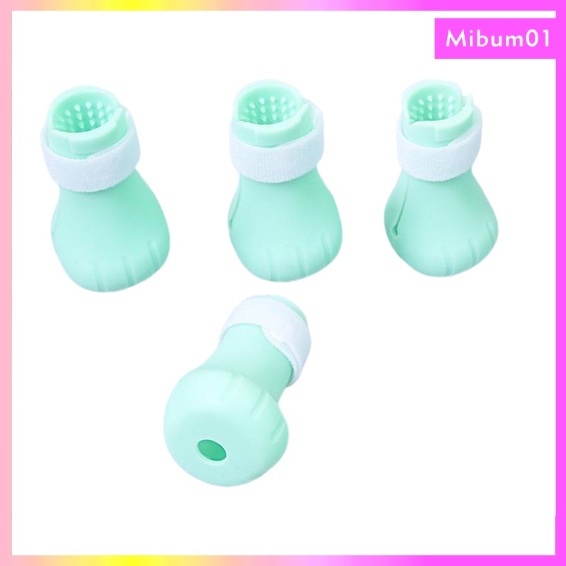 Bộ 4 Bọc Silicone Bảo Vệ Móng Cho Mèo Cào