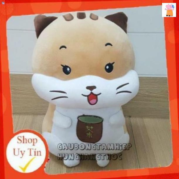 Gấu bông chuột thêu túi💝FREESHIP🍅Thú bông ngộ nghĩnh đáng yêu Chất liệu vải nhung mềm min nhồi bông gòn