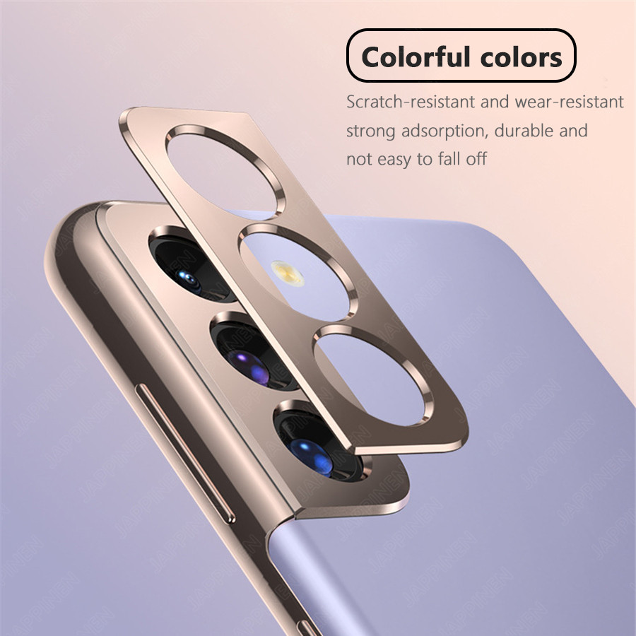 Miếng phim kim loại bảo vệ camera mặt sau 2 trong 1 cho Cho Samsung Galaxy S21 S20 Note 20 Ultra S20 FE S21 Plus
