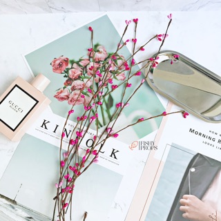 Cành hoa nụ đào - phụ kiện chụp ảnh
