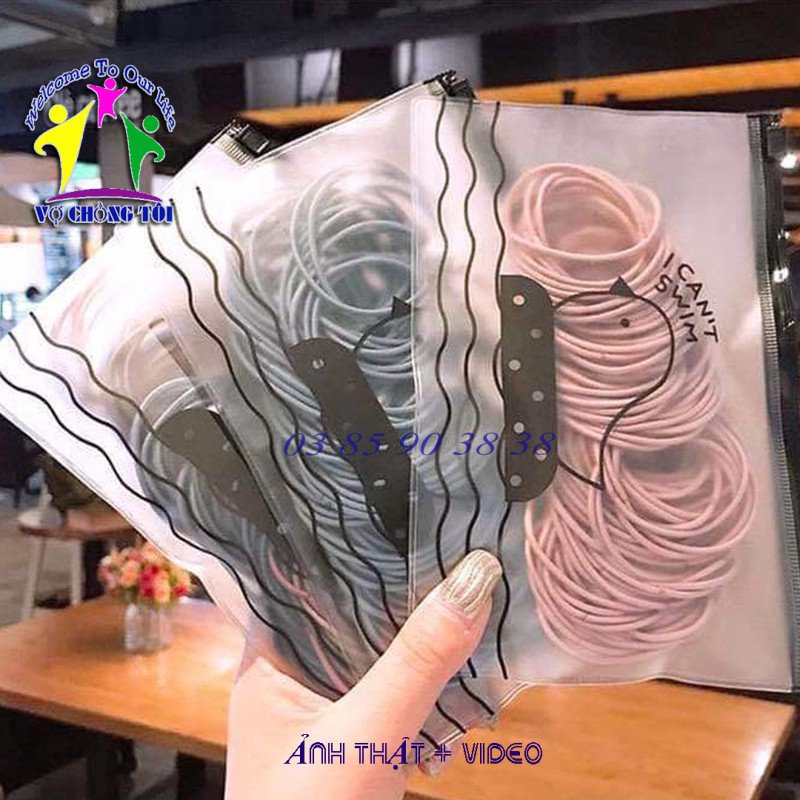 [FS 50k] Dây Cột Tóc Đơn Giản Dễ Thương VỢ CHỒNG TÔI
