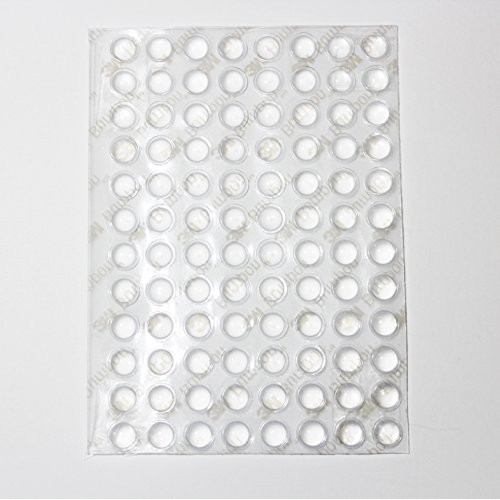 10 Nút Đệm Giảm chấn cho cửa, Chống vỡ Điện thoại 3M SJ5302 (nút vòm)
