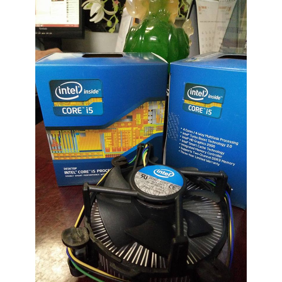 Quạt chip fan box Intel chạy socket 775/1155