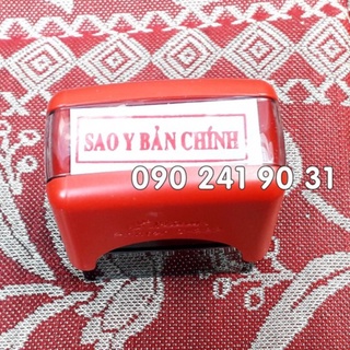 Con Dấu Sao Y Bản Chính ( Shiny Printer S-222 / 38x14mm )