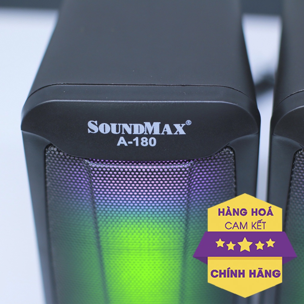 Loa Máy Vi Tính Soundmax A180 Loa Laptop Nghe Nhạc Loa Âm Thanh Để Bàn Có Dây và Bluetooth