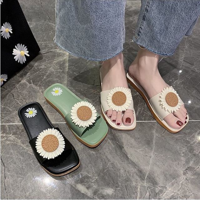 DÉP HOA CÚC ĐỦ MÀU