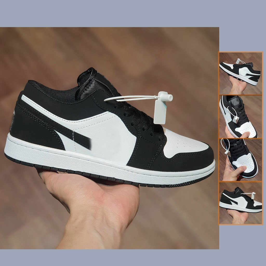 GIày Sneakers Panda Low đen trắng mã 214