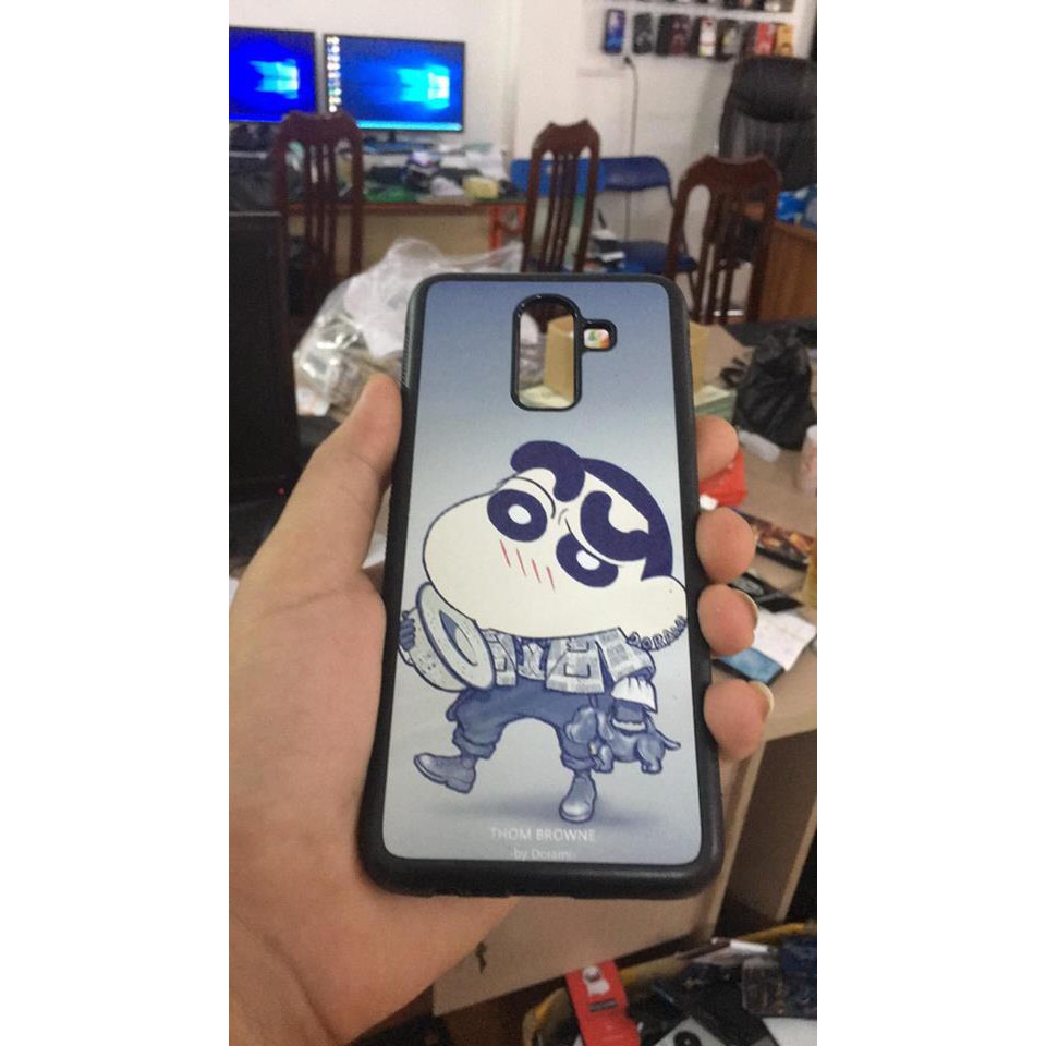 op lưng sam sung j8 2018 tráng gương in theo yêu cầu