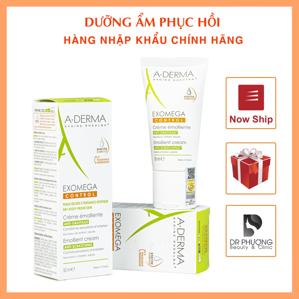 KEM DƯỠNG ẨM EXOMEGA Aderma