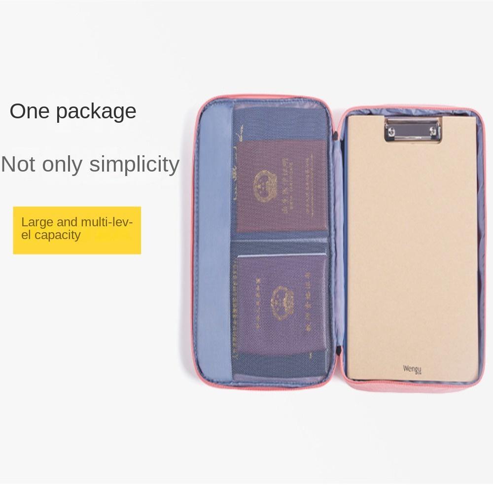 SHOUKEY Túi Đựng Hộ Chiếu Nhiều Ngăn Đa Năng Tiện Lợi Khi Đi Du Lịch