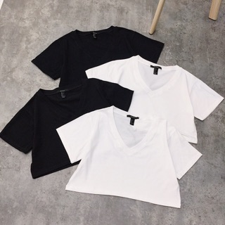 Áo croptop cổ tim