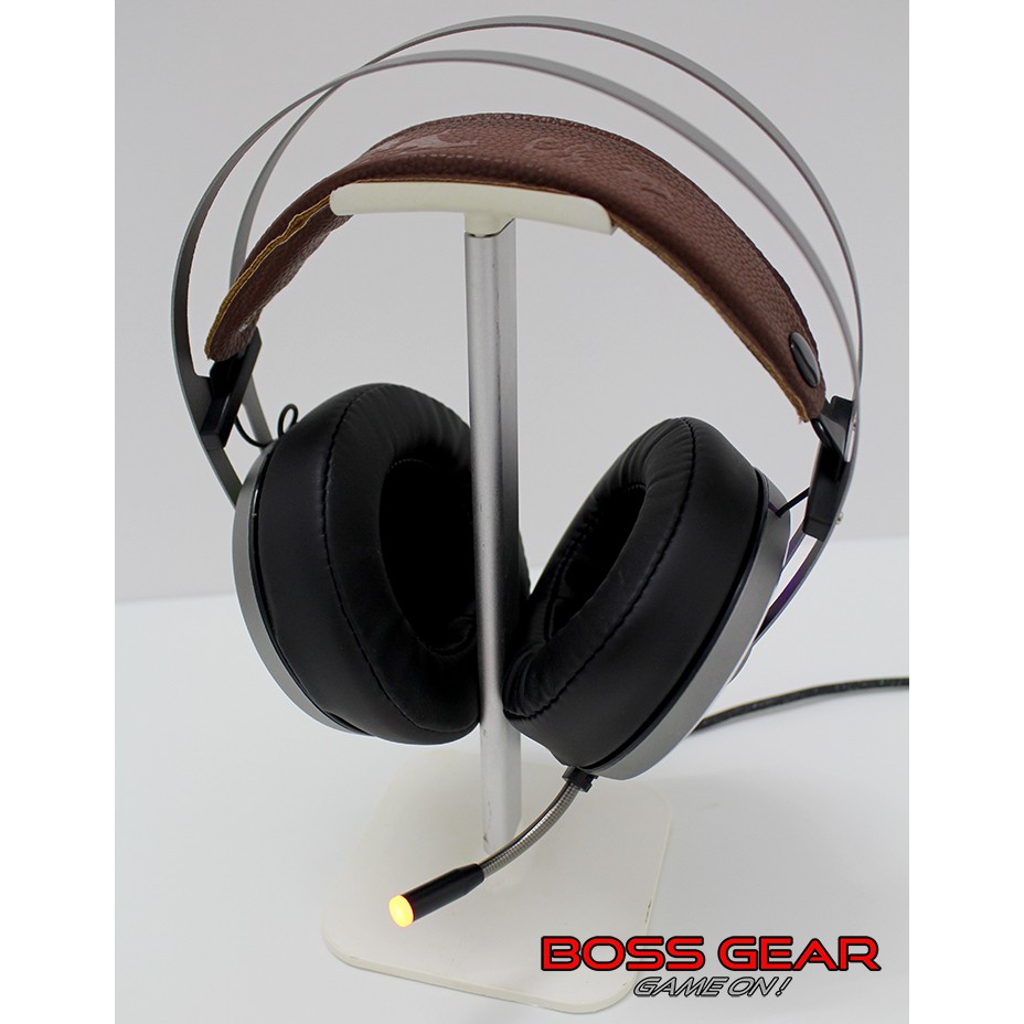 Tai Nghe Gaming BossGear X20 Giả Lập Âm Thanh 7.1 ( Đêm tai dày và to, LED 7 màu ,Khung Kim Loại )