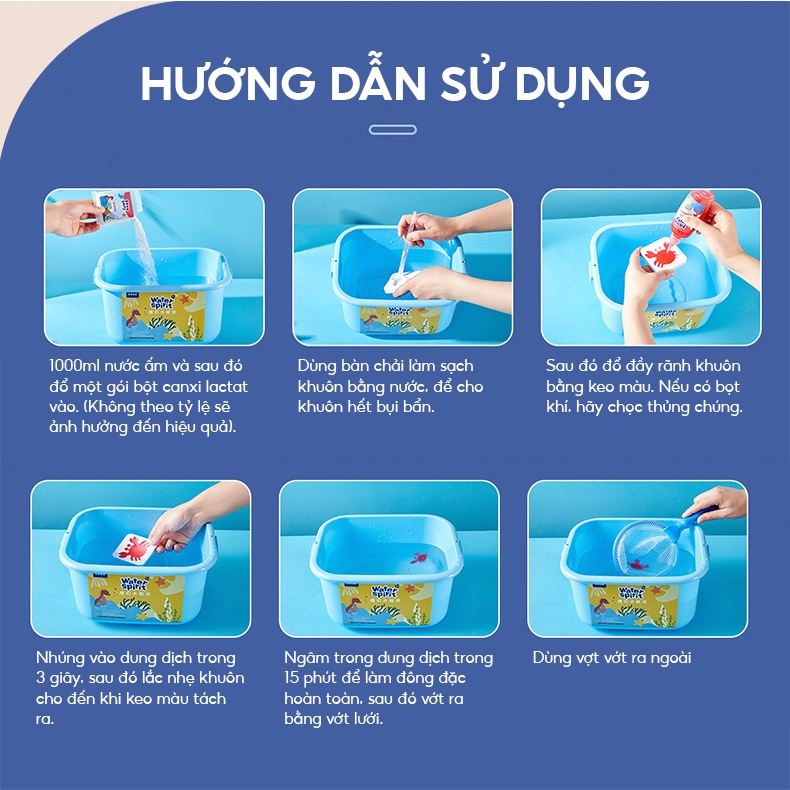 Đồ Chơi Tạo Hình Dưới Nước Cho Bé