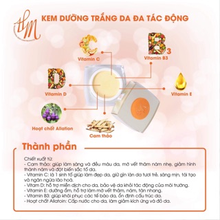 KEM DƯỠNG DA ĐA TÁC ĐỘNG HM