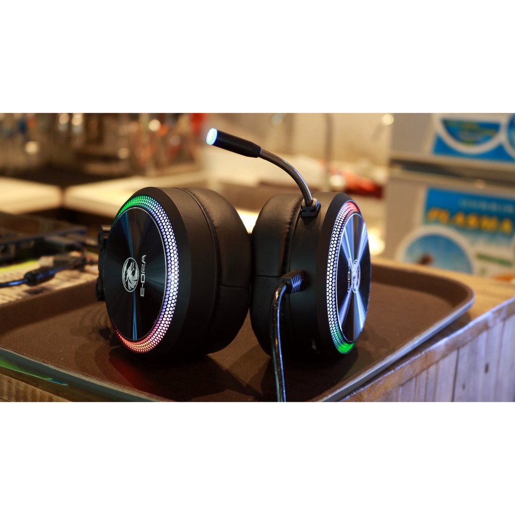 Tai nghe Gaming EDRA EH410 PRO Chơi Pubg, các Game chiến thuật Đèn Led RGB Có Dây | BigBuy360 - bigbuy360.vn