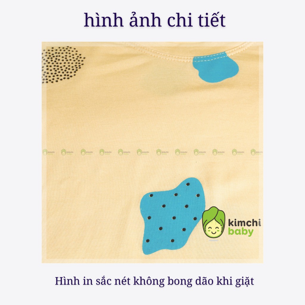 Đồ Bộ Bé Gái, Bé Trai Minky Mom Vải Thun Lạnh Họa Tiết In Chìm Dễ Thương, Bộ Dài Tay Thu Đông Cho Bé MKMTD2104