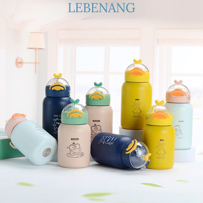 Bình giữ nhiệt lõi inox hình ngộ nghĩnh kute 420ml LEBENANG D2.075.VA