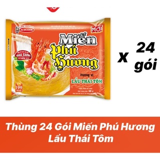 Thùng 24 gói miến Phú Hương vị lẩu thái tôm