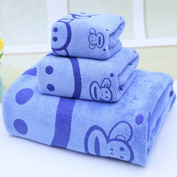 Set 3 khăn tắm cao cấp sét khăn loại mẫu to chất vải cotton 100% không so sánh hàng rẻ