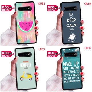 Ốp Lưng Samsung Đủ Dòng Dẻo Quotes Ý Nghĩa cho S10 Plus/S10/S9 Plus/S9/S8 Plus/S8/S7/S7 Edge/S6/S6 Edge/S6 Edge Plus