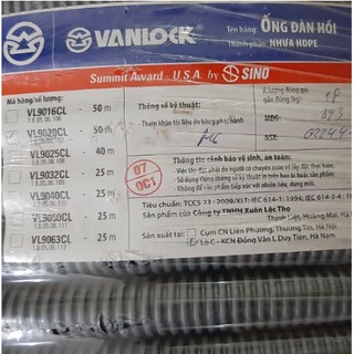 Cuộn gen ruột gà luồn dây điện SINO phi 20