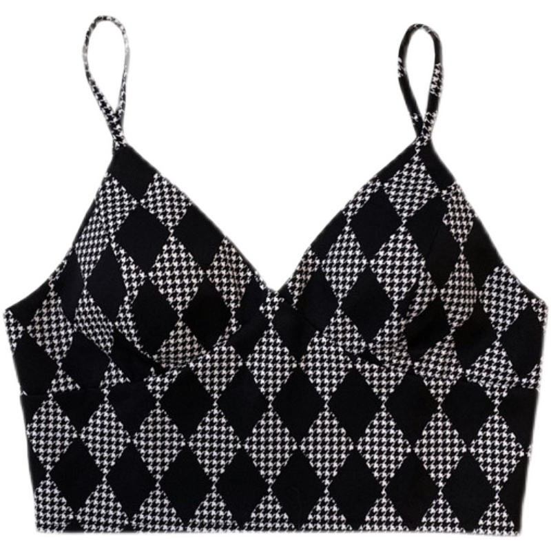 Áo croptop sát nách lưng cao thiết kế hợp thời trang