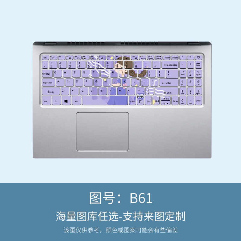 Phim Hoạt Hình Dán Bảo Vệ Bàn Phím Laptop Chống Bụi Cho ACER 15.6 inch ACER ASPIRE 3 SLIM A315-35-C7SL Fun S50-51 A315-55G Swift3 SF315-51 EX215-51G A315