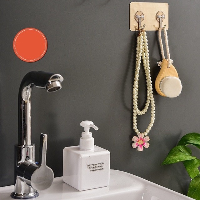 Móc treo đồ gắn tường chống thấm nước chống gỉ tiện dụng cho nhà bếp/ văn phòng