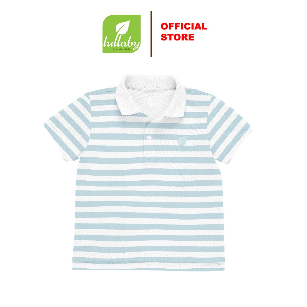 LULLABY - Áo polo cộc tay bé trai NH366M