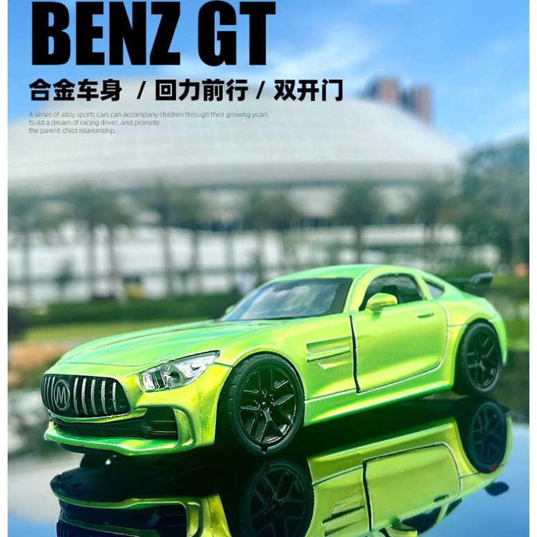 Xe mô hình kim loại Mercedes-Benz GTR tỷ lệ 1:36