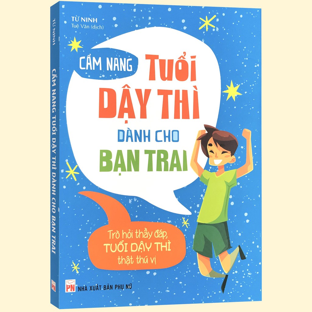 Sách Cẩm nang tuổi dậy thì dành cho bạn trai