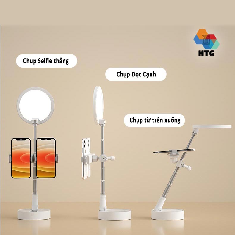 Đèn Thông Minh Cyke K5 Bảo Vệ Mắt, Không Dây Gấp Gọn, Có Giá Đỡ Điện Thoại Đôi Hoặc Máy Tính Bảng, Hàng Chính Hãng
