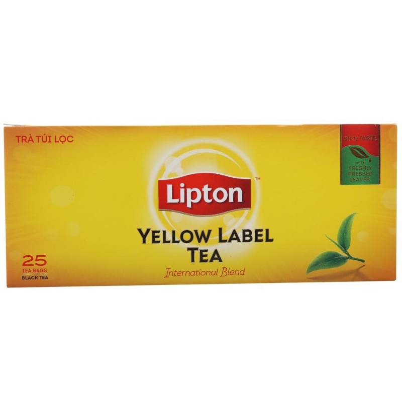 Trà lipton túi lọc Nhãn vàng