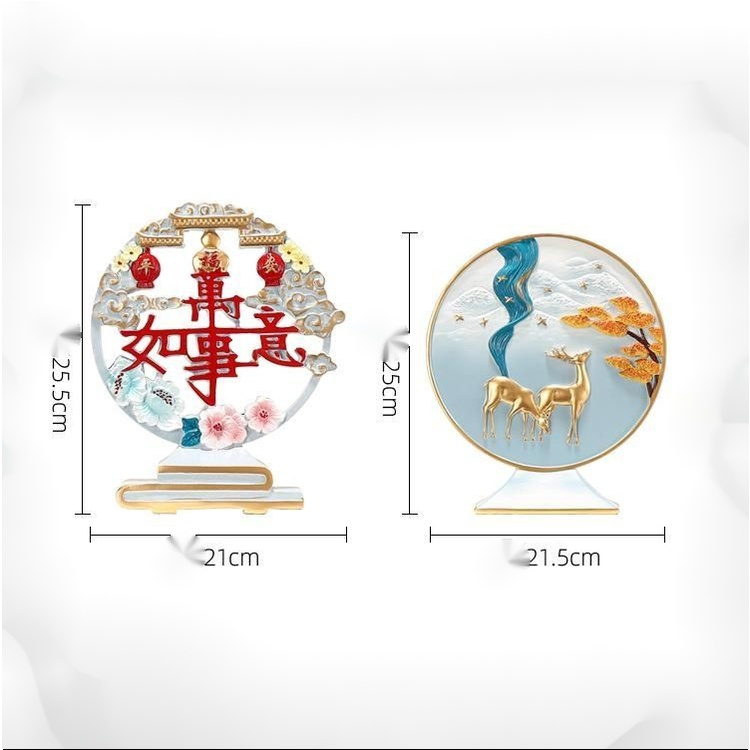 Đồ trang trí hươu nhà hiện đại, trang trí tủ TV phòng khách hiên nhà, quà tặng tân gia